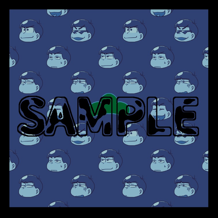 カラ松メガネ拭き