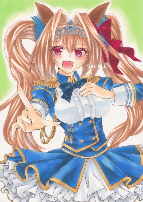 ウマ娘 ダイワスカーレット イラストボード 原画 たかはま出張所 Booth