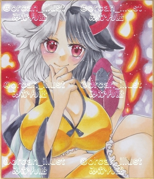 牛崎潤美 東方 中色紙
