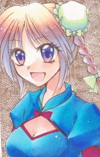 手描きアナログイラストオリジナル四枚セット