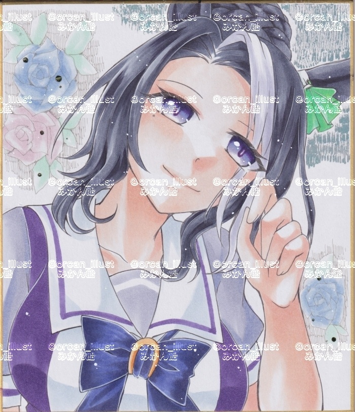 ウマ娘中色紙メジロラモーヌ