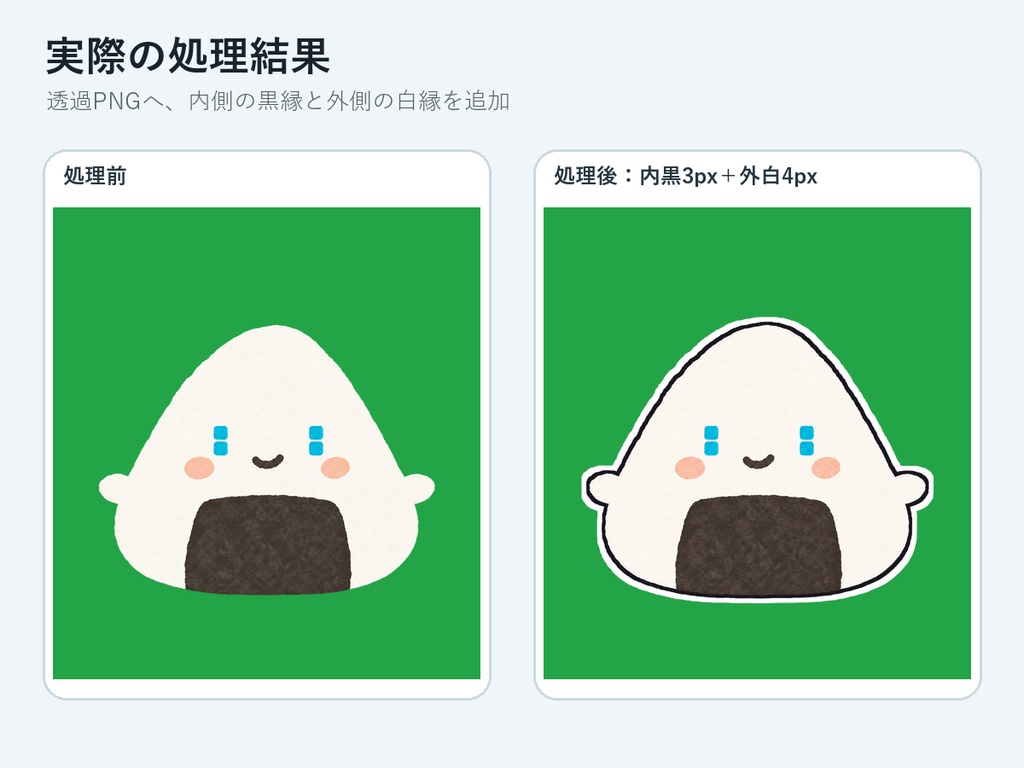透過PNG 縁取りクリーナー 無料体験版【Windows】