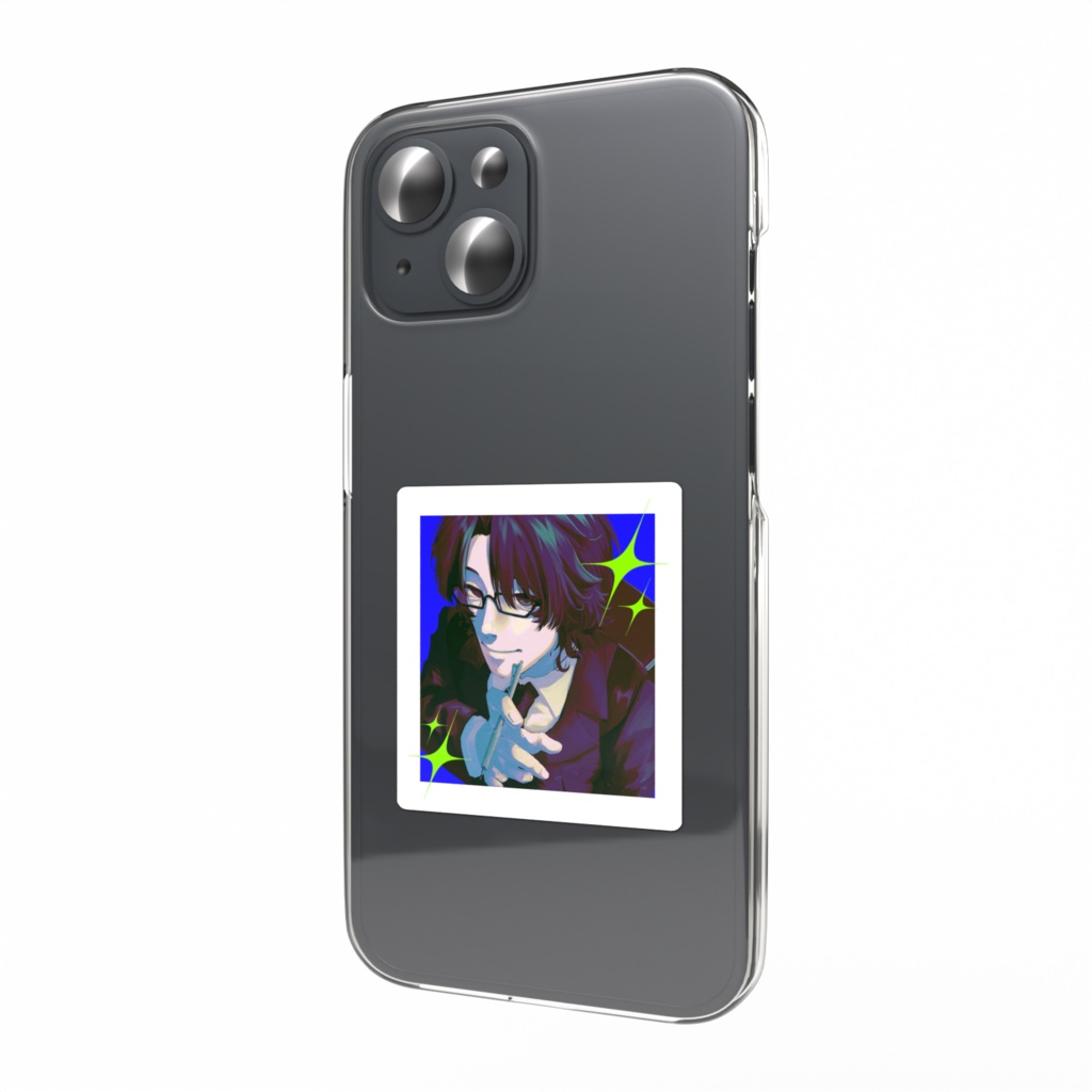 永山静　スマホステッカー