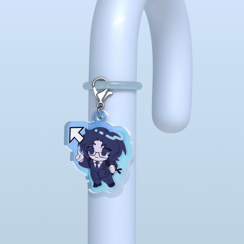 こちらです！　アクリルチャーム　永山静