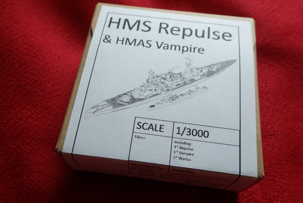 1/3000 レパルス & ヴァンパイア セット / Repulse & Vampire set