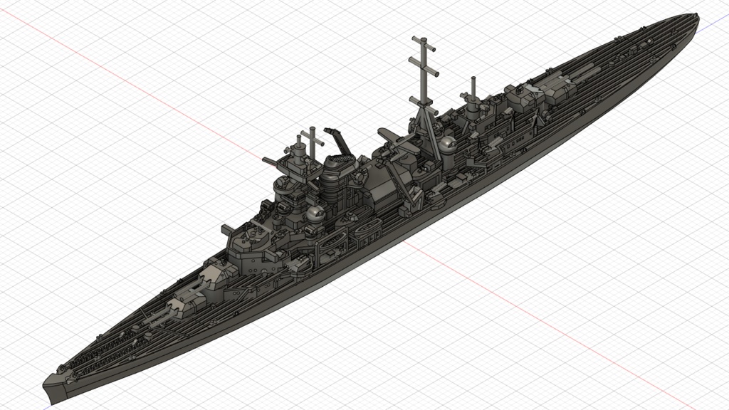 1/3000 アドミラル・ヒッパー級 / Admiral Hipper-class