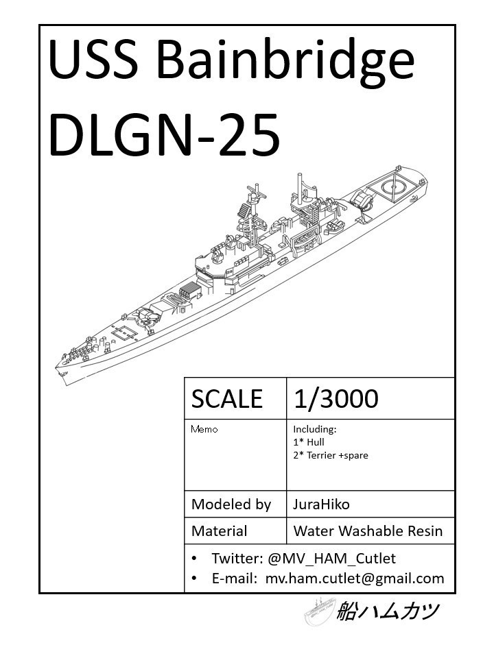 1/3000 DLGN-25 ベインブリッジ / Bainbridge
