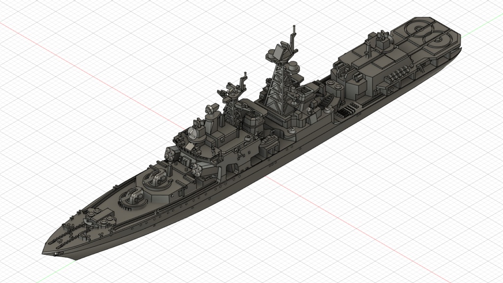 絶版】1/700 ピットロード ソビエト海軍ミサイル駆逐艦 ソブレメンヌイ級 - 模型/プラモデル