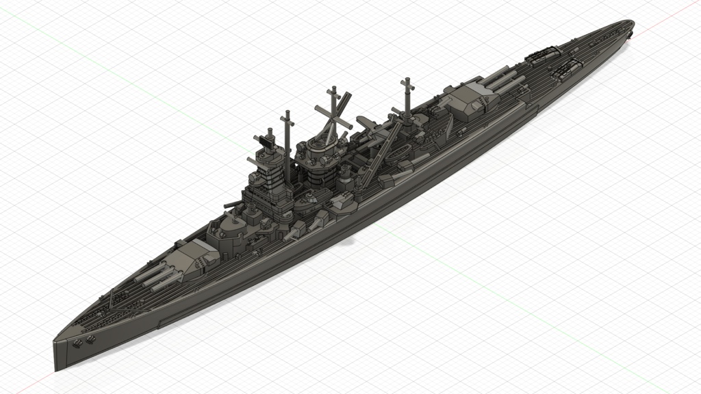 1/3000 アドミラル・グラーフ・シュペー / Admiral Graf Spee