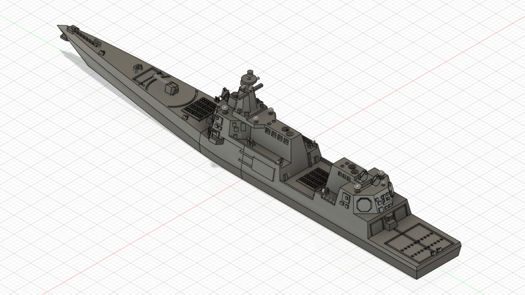 1/3000 DDG(X) 2隻セット / DDG(X) 2set
