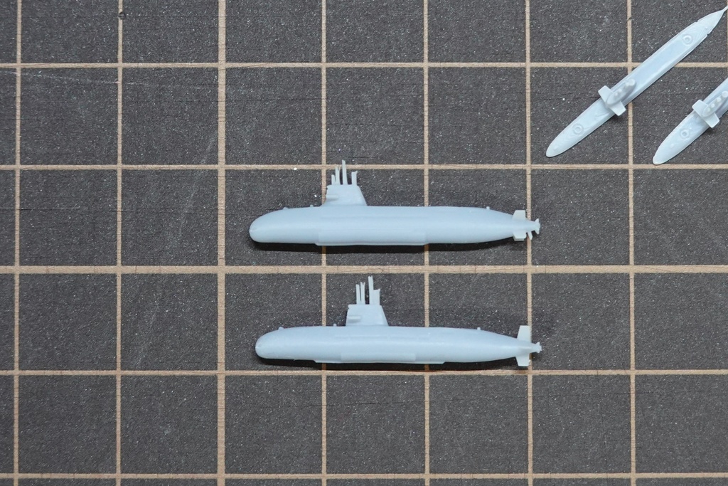 1/3000 海上自衛隊潜水艦セット / JMSDF SS set