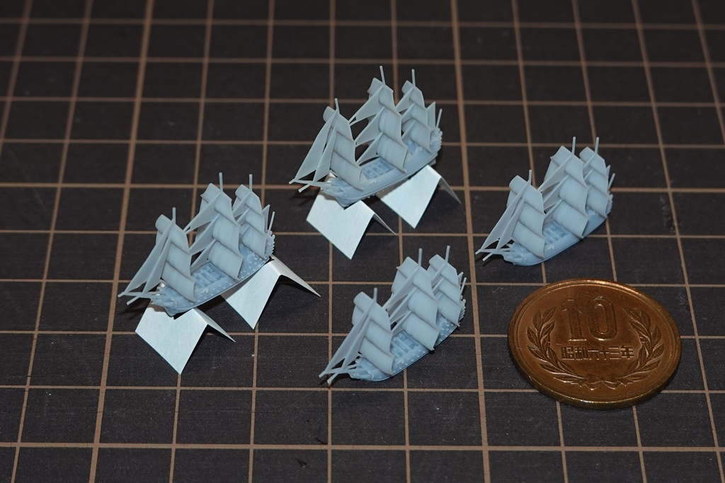 1/3000 74門戦列艦 / 74-gun Ship of the line