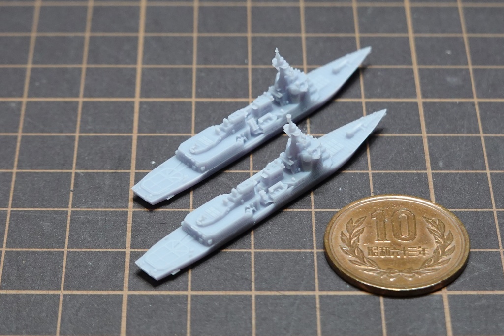 1/3000 まや型護衛艦 2隻セット / Maya-class 2set