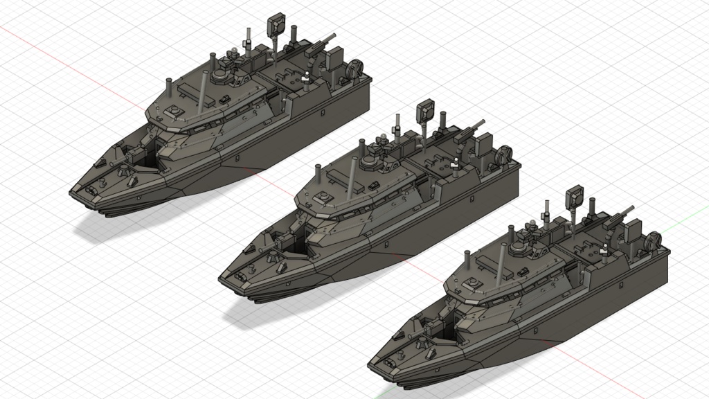 1/700 パトロールボート40フィート型 / 40 feet Patrol Boat