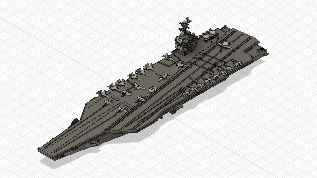 1/3000 CVN ジェラルド・R・フォード級 / USS Gerald R. Ford-class