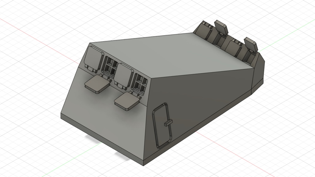 1/700 甲板設置型ミサイルランチャー