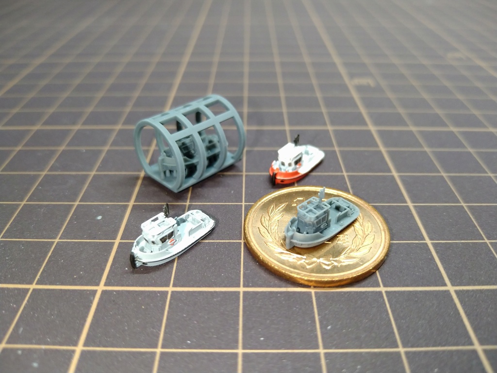 1/700 小型タグボート 10m級 / Small Tug boat 10m class