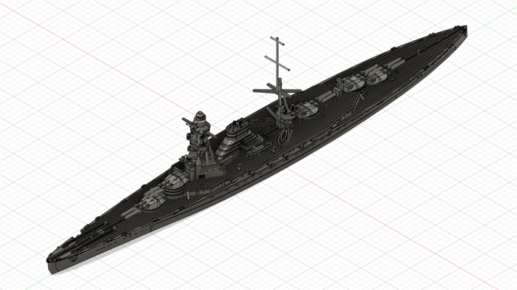 1/3000 天城型巡洋戦艦 / 紀伊型戦艦 // BC Amagi-class / BB Kii-class