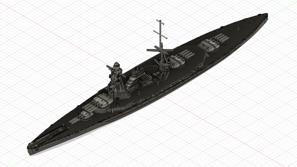 1/3000 十三号型巡洋戦艦 / BC No.13-class