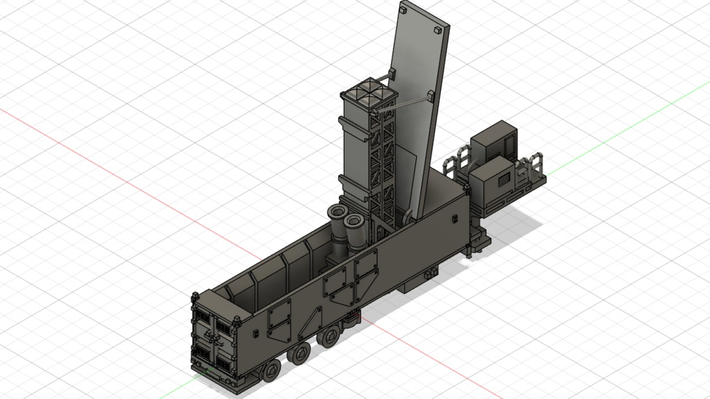 1/700 Mk-70 PDS 車載仕様編成 / Mk-70 PDS Ground Battery
