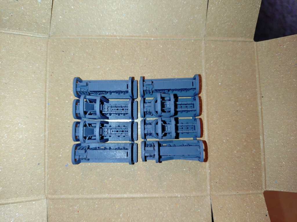 1/700 Mk-70 PDS 車載仕様編成 / Mk-70 PDS Ground Battery