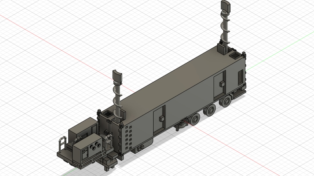 1/700 Mk-70 PDS 車載仕様編成 / Mk-70 PDS Ground Battery
