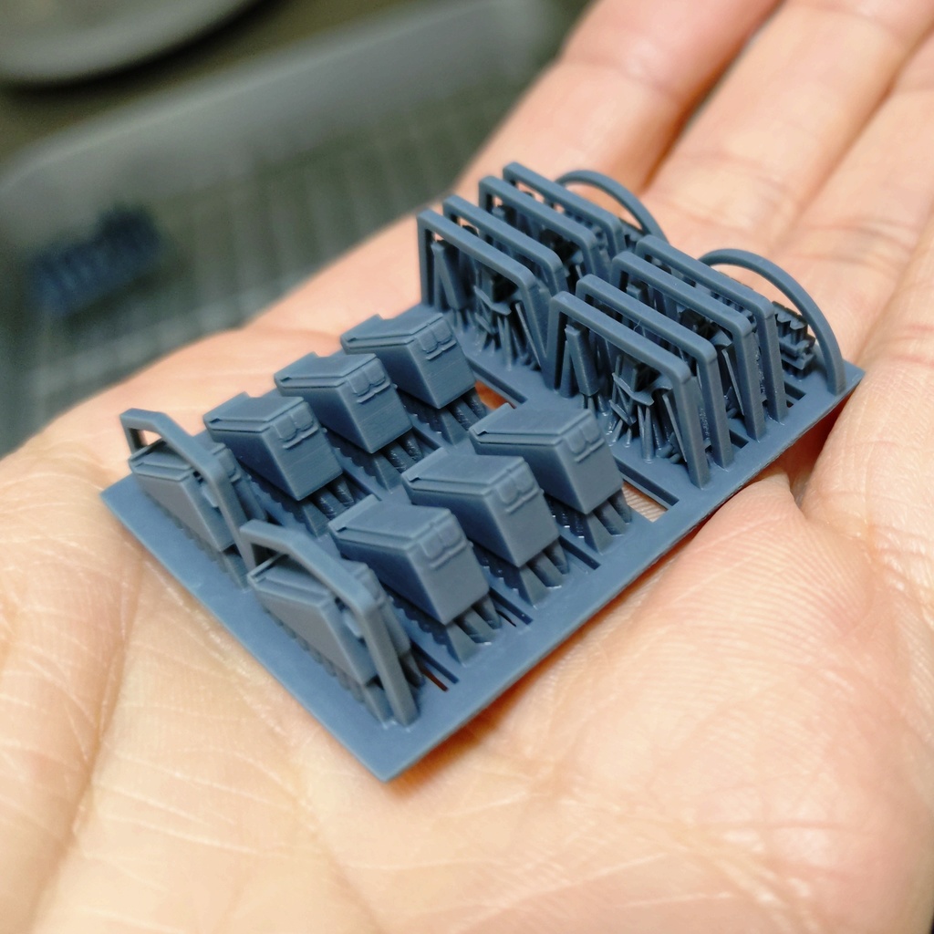 1/700 アーレイ・バーク級用火力増強セット / Arleigh Burke-class Fire Package