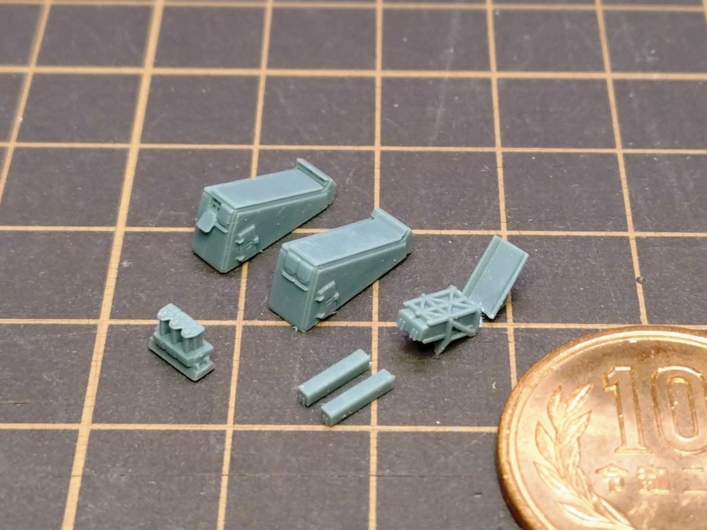 1/700 アーレイ・バーク級用火力増強セット / Arleigh Burke-class Fire Package