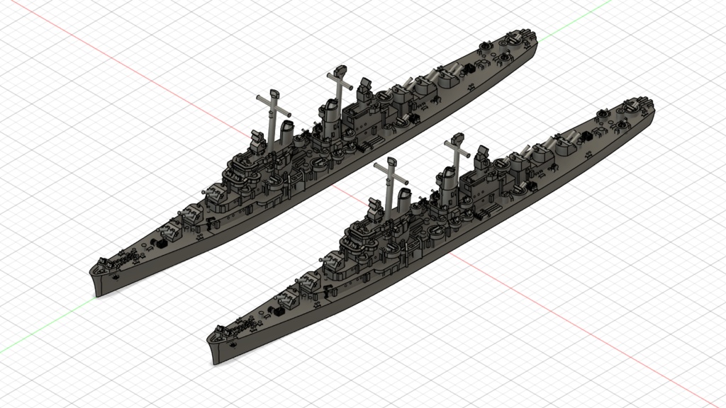 1/3000 アトランタ級 / Atlanta-class