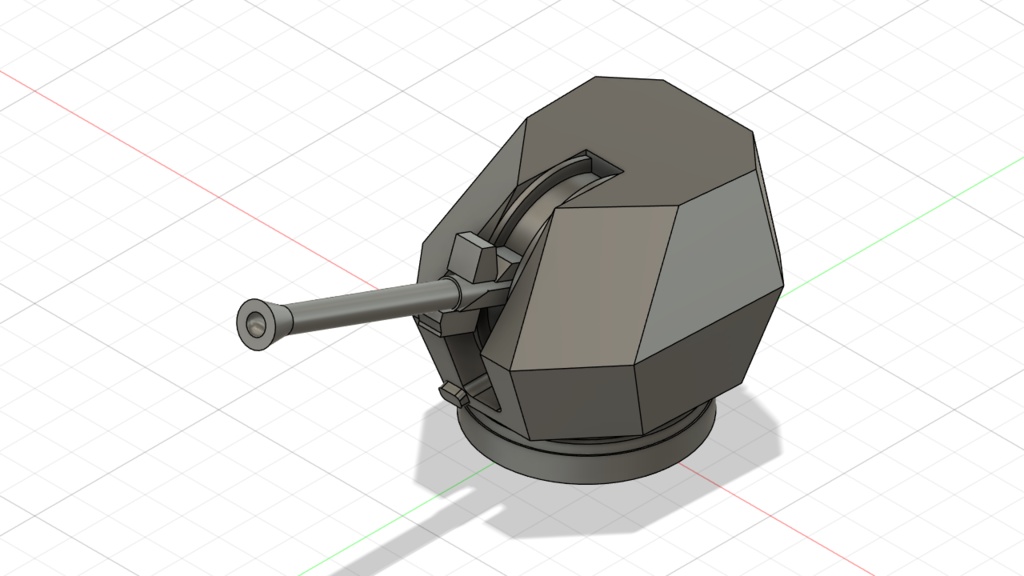 1/700 ボフォース 40mm 機関砲 Mk4 / Bofors 40 Mk4
