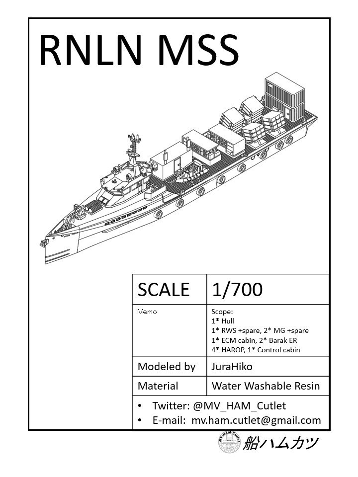 1/700 オランダ海軍 MSS / RNLN MSS