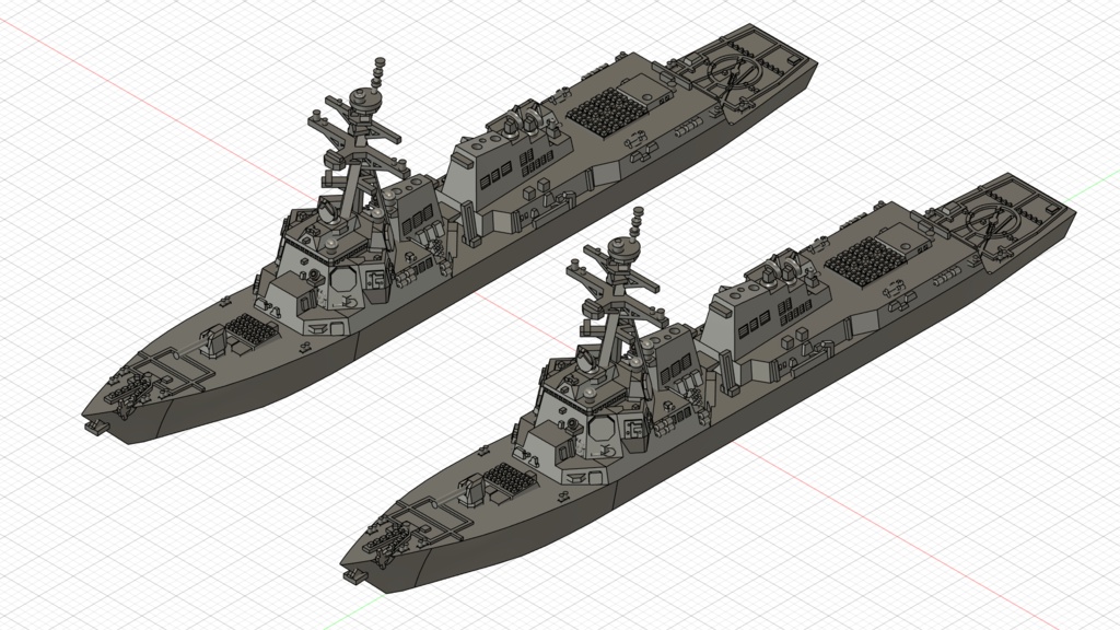 1/3000 アーレイバーク級 MOD 2.0 / Arleigh Burke-class MOD 2.0