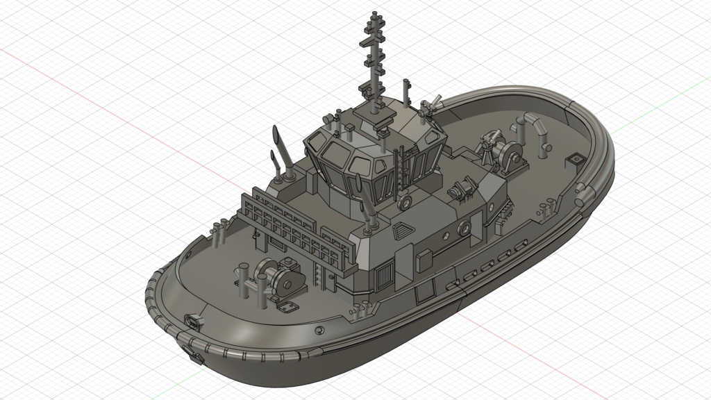 1/700 レーニア級 タグボート / Rainier-class タグボート