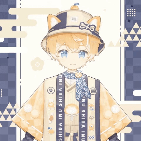 【完売】【限定1点】Live2D全身モデル柴犬系の子VTS対応