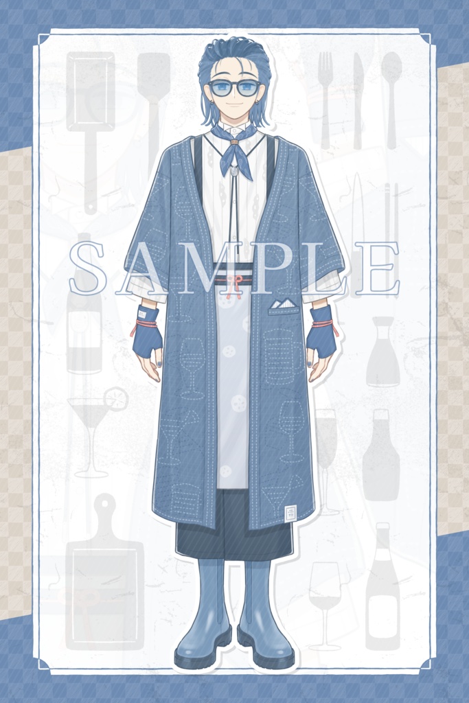 【VTS汎用モデル(Live2D Model)】ビストロオーナー