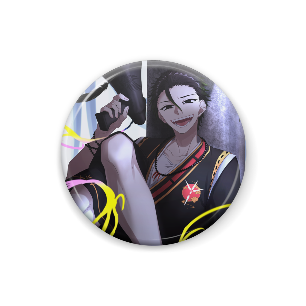 八咫缶バッジ(CH4NGE Ver)