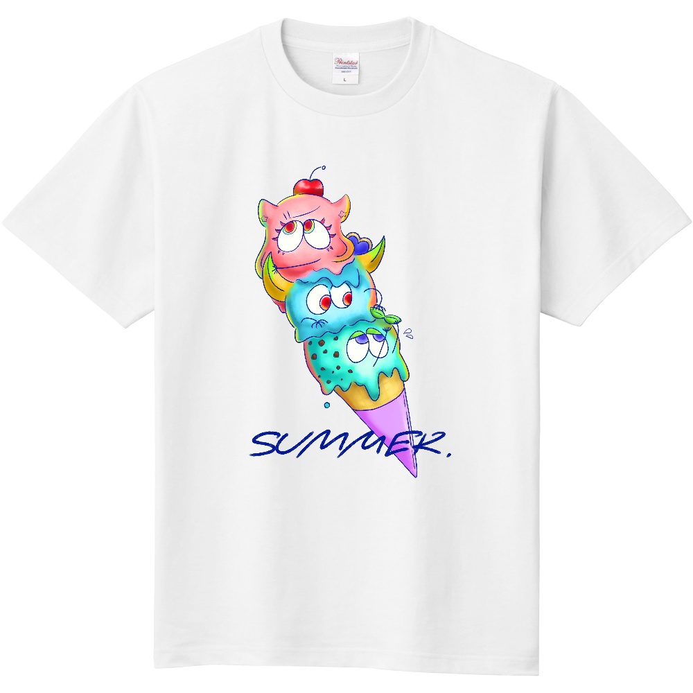  3段重ねSUMMER 白