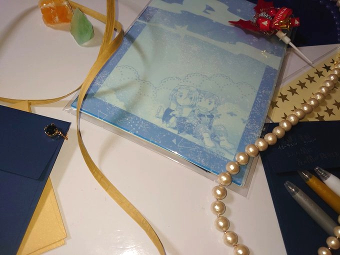 家輝×舎那 4、5コマレターセット