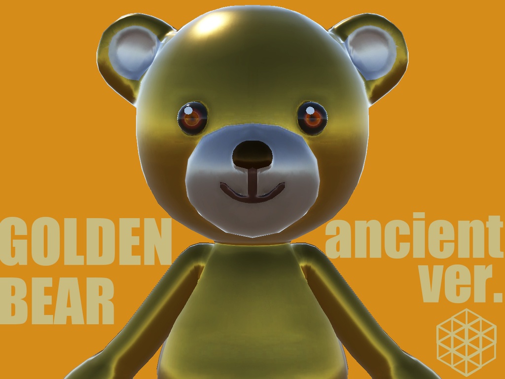 GOLDEN BEAR ancient ver.PC＜金色くまちゃん-古風な金色版-＞