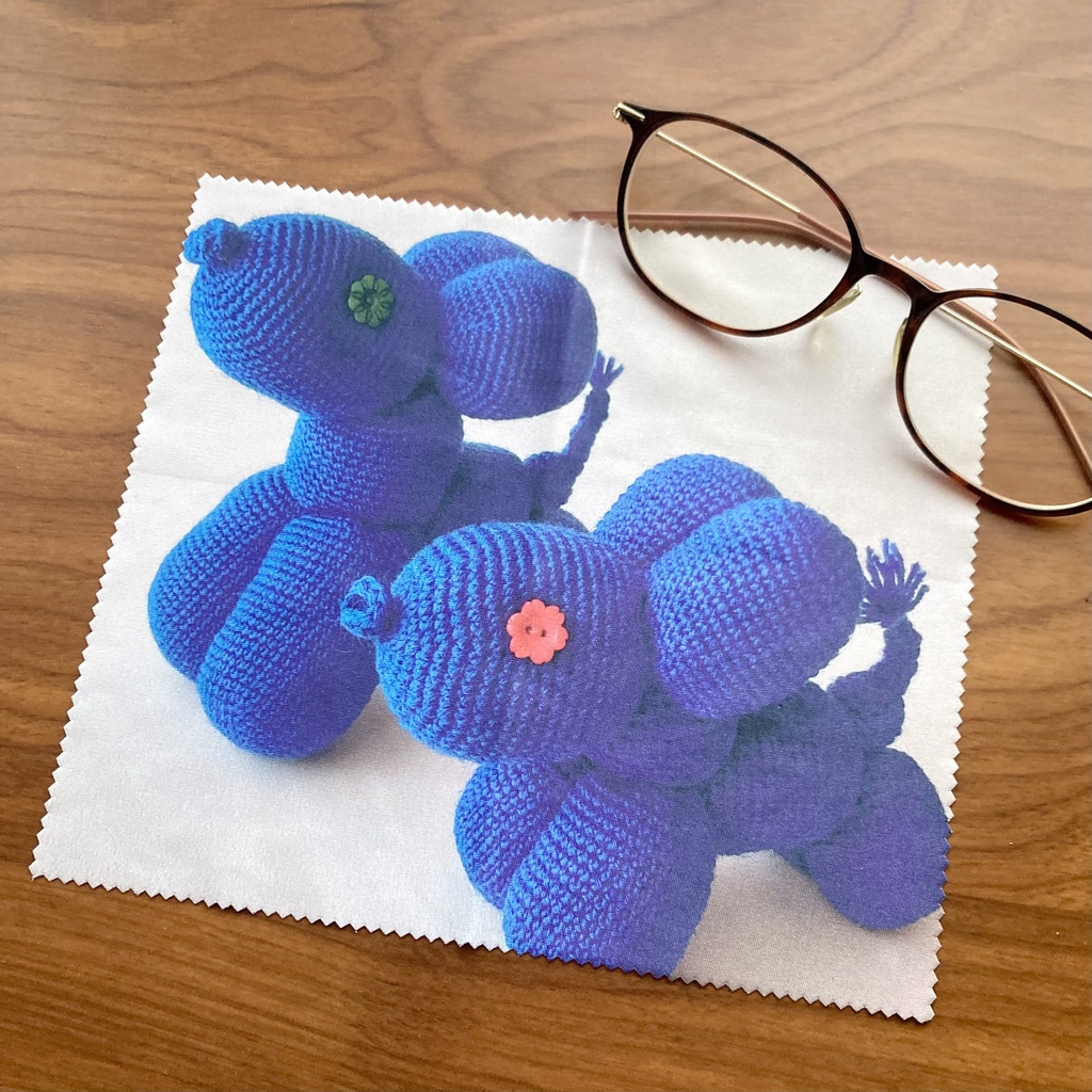 バルーンパピーのメガネ拭き