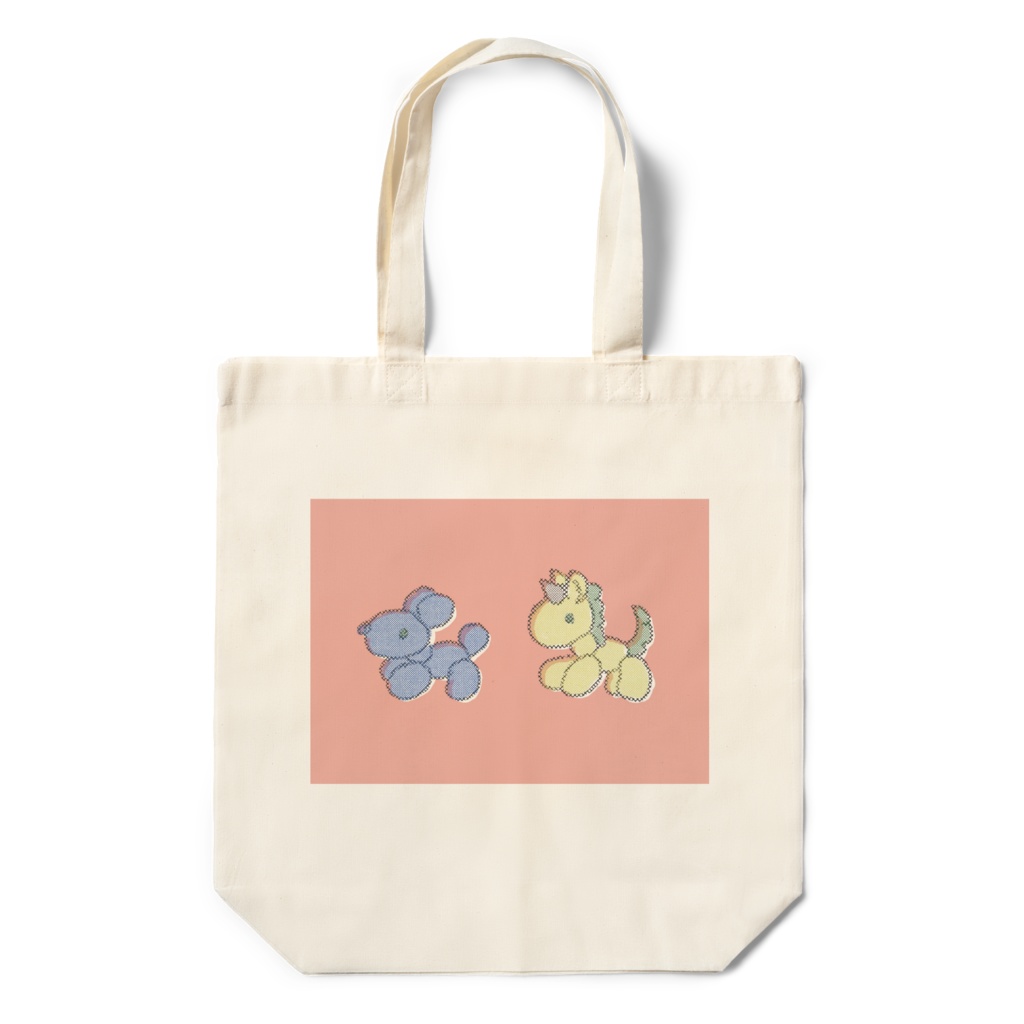 パピー&ユニコーンのエコバッグ