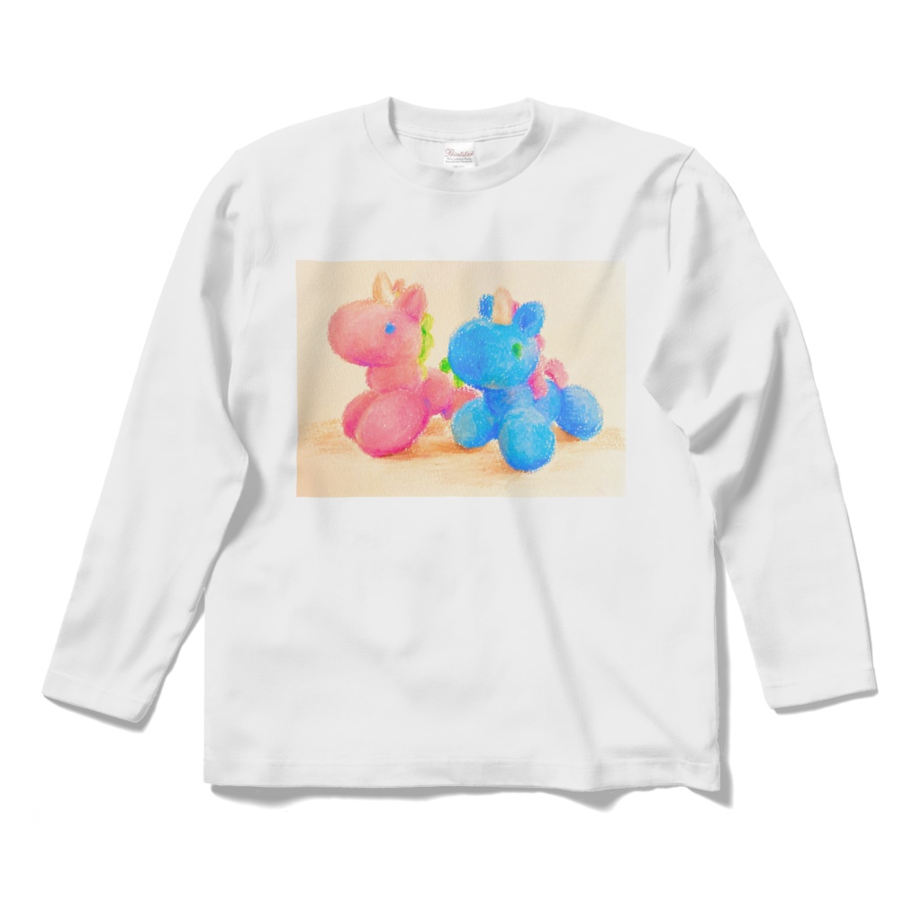 ユニコーンの長袖Tシャツ