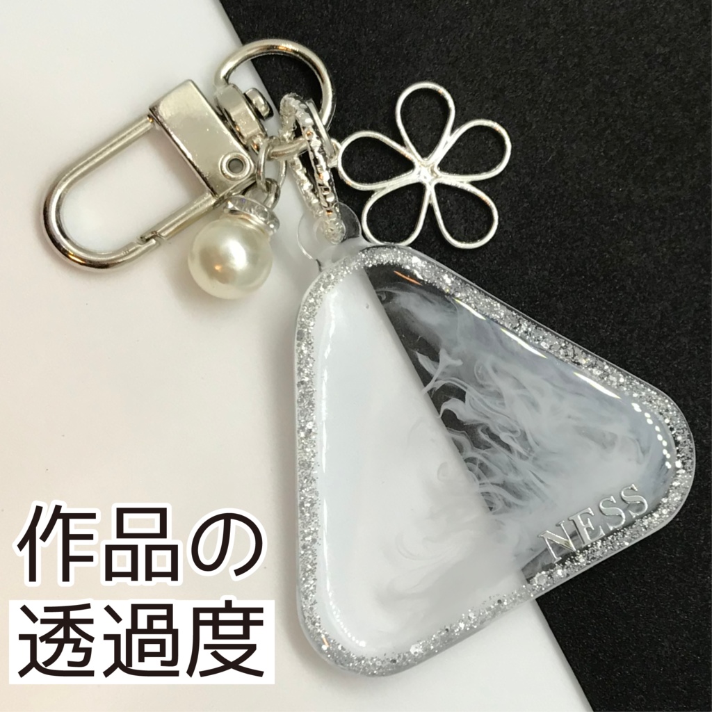 ネス さん メンカラーイメージキーホルダー (さんかく)