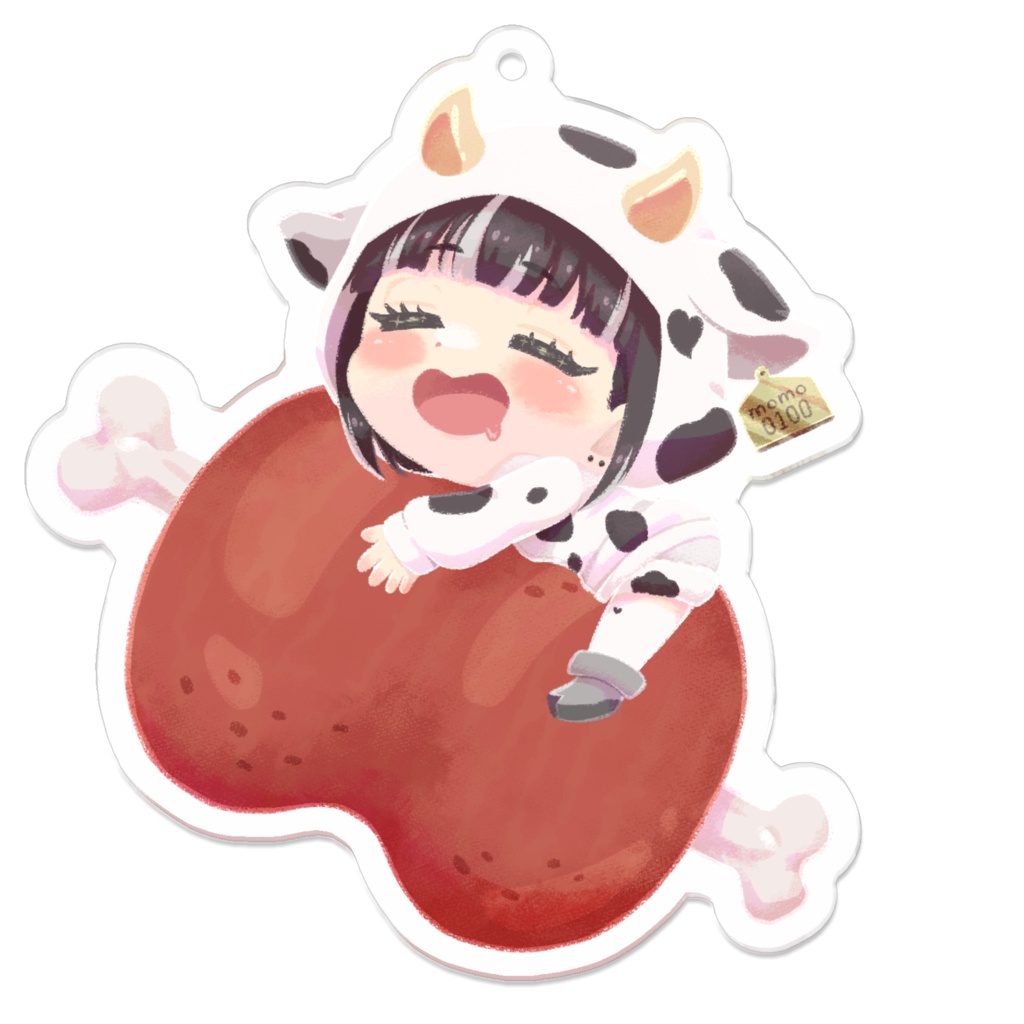 アクリルキーホルダー【お肉】