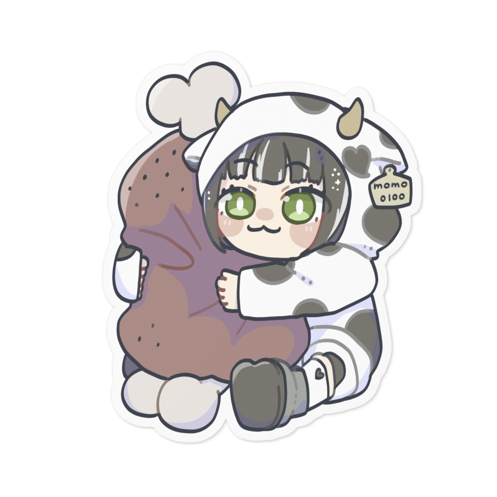 ぎゅうステッカー