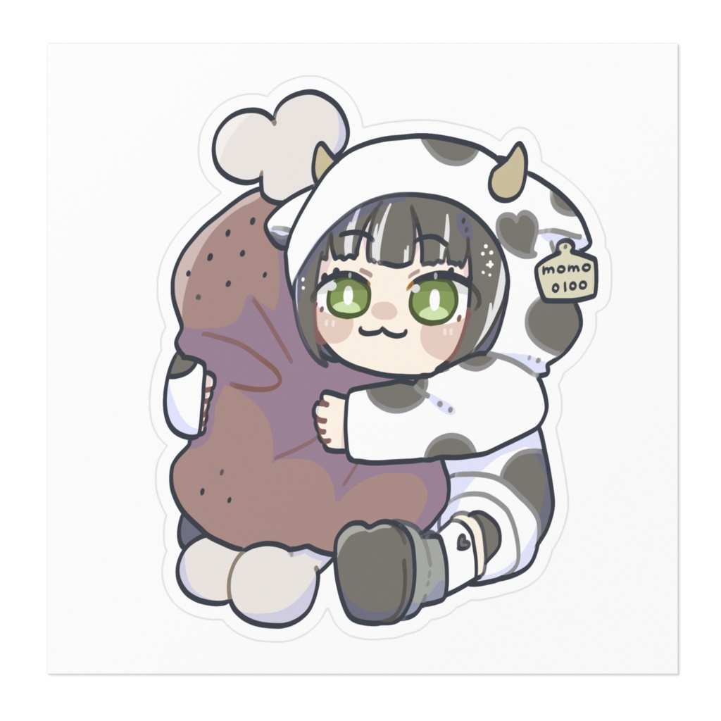 ぎゅうステッカー