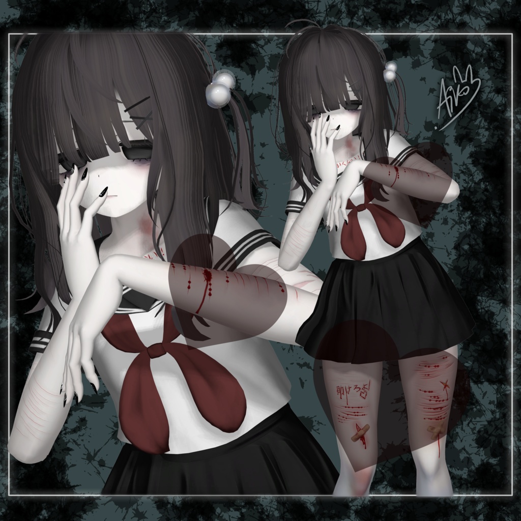 ♡ Manuka (マヌカ) ♡ AbitTired Makeup - Face/Body/Nails - Skin texture & Eyes By Aiko Miu ♡