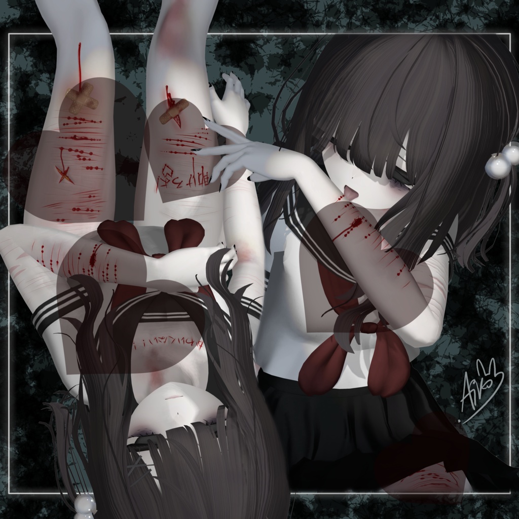 ♡ Manuka (マヌカ) ♡ AbitTired Makeup - Face/Body/Nails - Skin texture & Eyes By Aiko Miu ♡