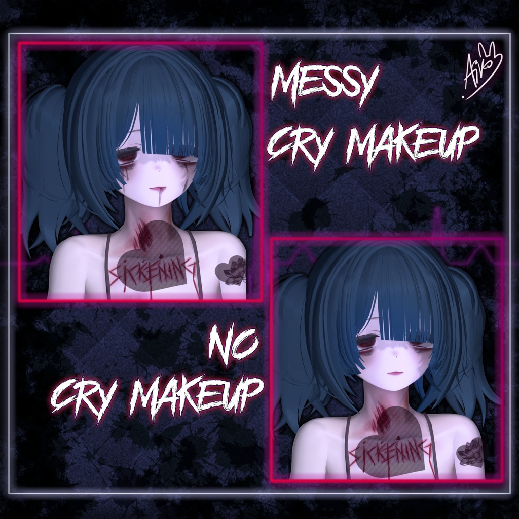 ♡S1CK3N1NG♡ Texture Face Makeup/Body - Skin texture for Manuka (マヌカ) ♡