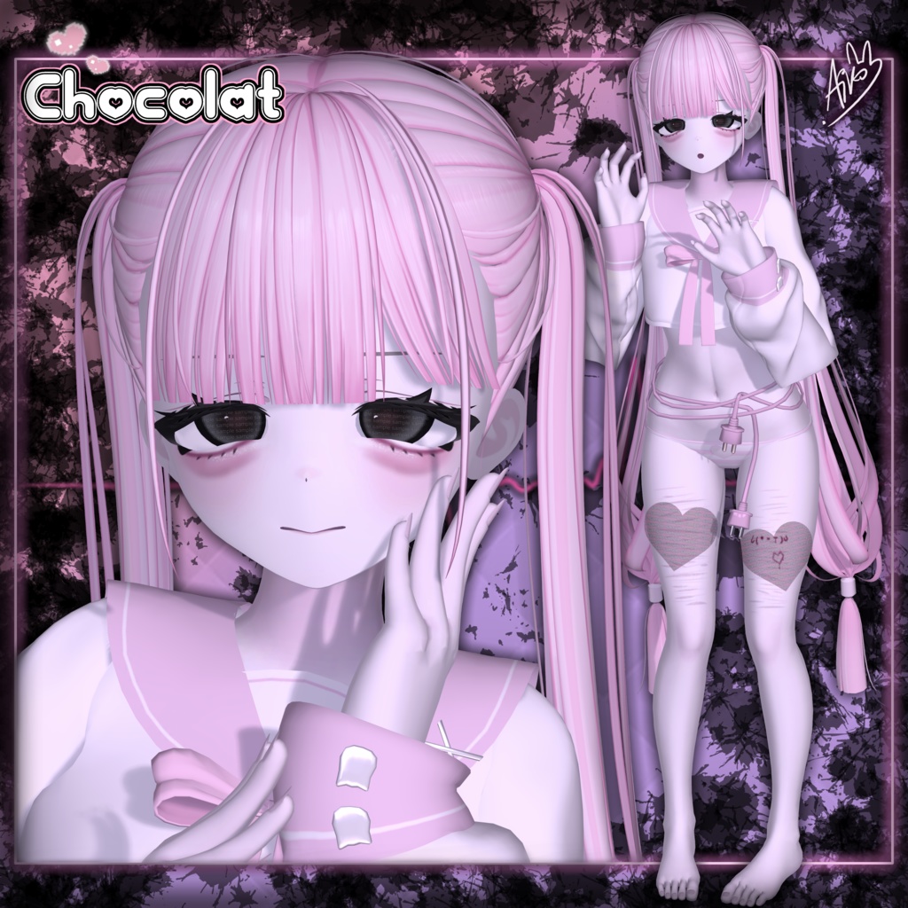 【ᰔJIRAIKEIᰔ】 ♡ TEXTURE Face Makeup/Body - Skin texture ♡